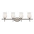 Regency Collection 4 Light Satin Nickel Bathbar