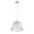 Ribo Collection 1 Light Chrome & Clear Pendant