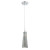 Tenor Collection 1 Light Chrome & Silver Pendant