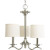 Inspire Collection Brushed Nickel 3-light Chandelier