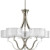 Caress Collection Polished Nickel 5-light Chandelier