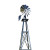 Galvanized Backyard Windmill - Small