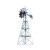 Galvanized 3-Legged Windmill Aeration System - 16 Foot