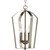 Gather Collection Brushed Nickel 3-light Foyer Pendant