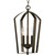 Gather Collection Antique Bronze 3-light Foyer Pendant