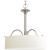 Inspire Collection Brushed Nickel 3-light Pendant