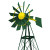 Green & Yellow Powder Coated Windmill - 20 Foot