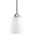 Gather Collection Brushed Nickel 1-light Fluorescent Mini-Pendant