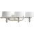 Fortune Collection Polished Nickel 3-light Bath Light