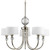 Fortune Collection Polished Nickel 5-light Chandelier