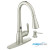 Haysfield MotionSense 1 Handle Pulldown Kitchen Faucet with Matching Soap Dispenser - Spot Resist Stainless Finish