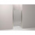 Fluence(R) Frameless Pivot Shower Door With Falling Lines Glass