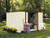 Vinyl Dallas  Vinyl Coated Metal  Shed (10 Ft.x 6 Ft.)