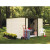 Vinyl Dallas  Vinyl Coated Metal  Shed (10 Ft.x 6 Ft.)