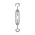 7-3/4 Inch  Galvanized Eye/Hook Turnbuckle