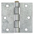 3 Inch  Galvanized Broad Hinge