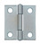 1-1/2 Inch  Zinc Narrow Hinge Fixed Pin 2pk