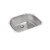 Single Bowl Undermount - 22.875 Inch x 20.625 Inch x 8 deep