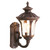 Providence 1 Light Bronze Incandescent Wall Lantern with Light Amber Water Glass