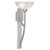 Providence 1 Light Brushed Nickel Incandescent Wall Sconce with Satin Glass