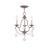 Providence 3 Light Venetian Gold Incandescent Chandelier