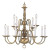 Providence 8 Light Antique Brass Incandescent Chandelier