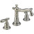 Victorian 8 Inch Widespread 2-Handle High-Arc Bathroom Faucet in Stainless