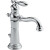 Victorian Single Hole 1-Handle High-Arc Bathroom Faucet in Chrome