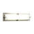 Contemporary Beauty 2 Light Bath Light with Frost Glass and Satin Nickel Finish