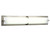 Contemporary Beauty 2 Light Bath Light with Frost Glass and Satin Nickel Finish