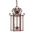 Satin 2 Light Bronze Incandescent Pendant With Clear Glass