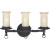 Santiago Collection Forged Black 3-light Wall Sconce