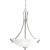 Wisten Collection Brushed Nickel 3-light Foyer Pendant