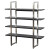 4-Shelf Contemporary Shelving unit 48 Inches W x 14 Inches x 54 Inches H