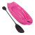 Pink Youth Wave Kayak with Paddles