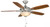 Springview 52 Inch Brushed Nickel Ceiling Fan