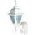Heath Zenith 180 Degree Country Cottage Lantern with Clear Beveled Glass - White