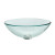 Clear Glass Vessel Sink