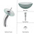 Frosted 14 inch Glass Vessel Sink and Waterfall Faucet Chrome