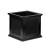 20 In. Square Farifield Patio Planter in Black