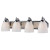 4-Light Wall Mount Polished Chrome Vanity