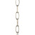 Brushed Nickel 9-Gauge Accessory Chain