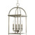 Piedmont Collection 4-Light Burnished Silver Foyer Pendant