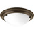 Eclipse Collection 2 Light Antique Bronze Flushmount