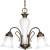 Bedford Collection 3 Light Antique Bronze Chandelier