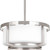 Dynamo Collection 2 Light Brushed Nickel Semi-flushmount