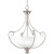 Kensington Collection 3 Light Brushed Nickel Foyer Pendant