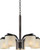 Burton 5 Light Ceiling Antique Bronze  Incandescent Chandelier