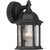 Burton 1 Light Black  Outdoor Incandescent Wall Light