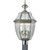 Burton 3 Light Antique Pewter  Outdoor Incandescent Post Light